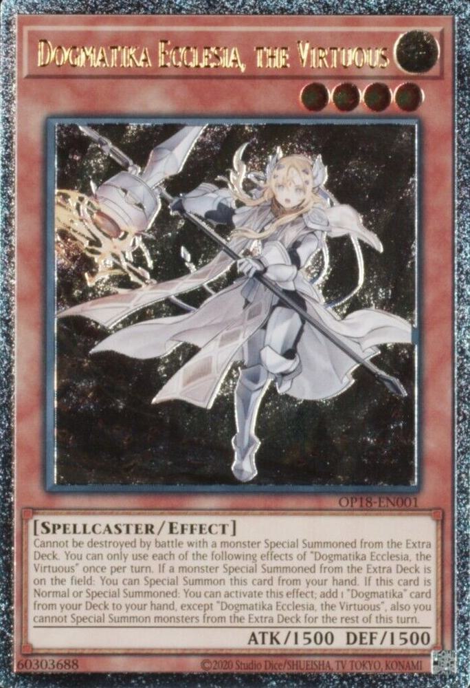 Dogmatika Ecclesia, the Virtuous (UTR) - OTS Tournament Pack 18 (OP18)