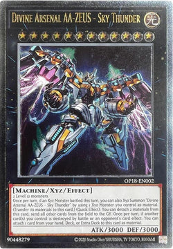 Image of Divine Arsenal AA-ZEUS - Sky Thunder (UTR) - OTS Tournament Pack 18 (OP18)