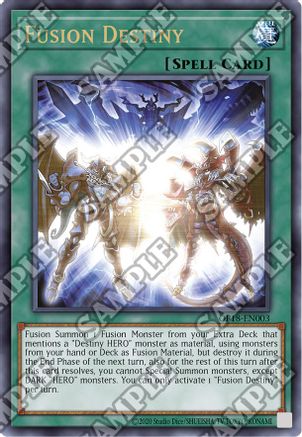 Image of Fusion Destiny (UTR) (OP18-EN003) - OTS Tournament Pack 18 Unlimited