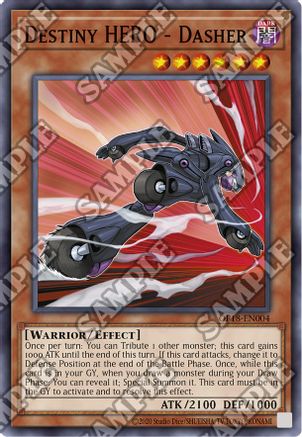 Image of Destiny HERO - Dasher (OP18-EN004) - OTS Tournament Pack 18 Unlimited