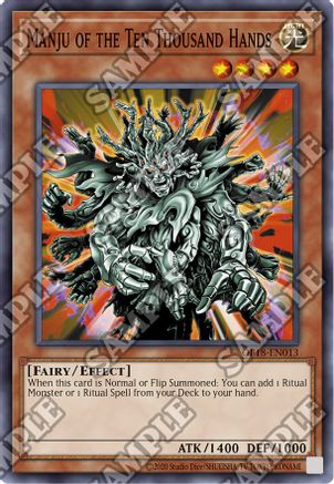 Image of Manju of the Ten Thousand Hands (OP18-EN013) - OTS Tournament Pack 18 Unlimited