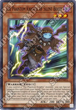 Image of The Phantom Knights of Silent Boots (OP18-EN016) - OTS Tournament Pack 18 Unlimited
