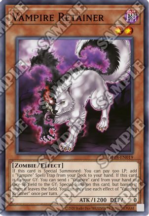Image of Vampire Retainer (OP18-EN019) - OTS Tournament Pack 18 Unlimited