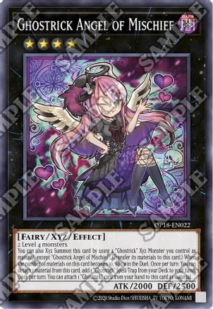 Image of Ghostrick Angel of Mischief (OP18-EN022) - OTS Tournament Pack 18 Unlimited