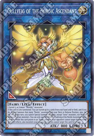 Image of Gullveig of the Nordic Ascendant (OP18-EN023) - OTS Tournament Pack 18 Unlimited