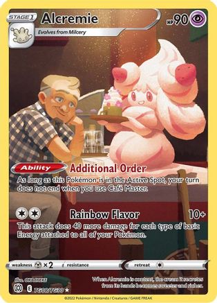 Image of Alcremie TG08/TG30  - Holofoil SWSH09 Brilliant Stars Trainer Gallery - Ultra Rare
