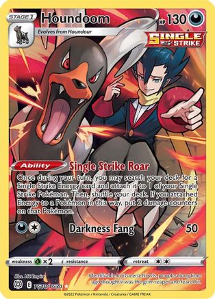 Image of Houndoom TG10/TG30  - Holofoil SWSH09 Brilliant Stars Trainer Gallery - Ultra Rare