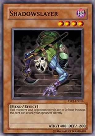 Image of Shadowslayer (YSDJ-EN016) - Starter Deck: Jaden Yuki 1st Edition