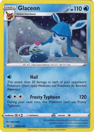 Image of Glaceon SWSH192  - Holofoil SWSH Sword & Shield Promo Cards - Promo