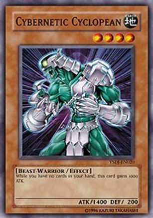 Image of Cybernetic Cyclopean (YSDJ-EN020) - Starter Deck: Jaden Yuki Unlimited