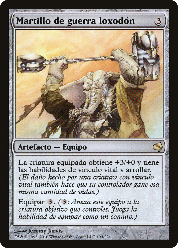 Image of Loxodon Warhammer (Spanish) - 