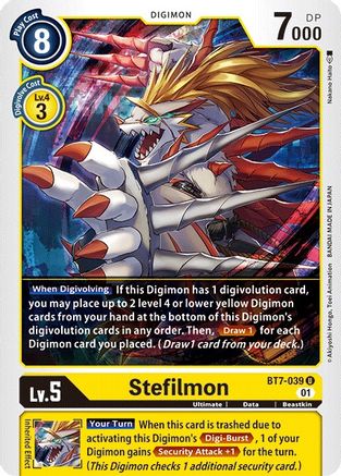 Image of Stefilmon (BT7-039) - Next Adventure