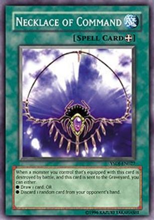 Image of Necklace of Command (YSDJ-EN027) - Starter Deck: Jaden Yuki 1st Edition