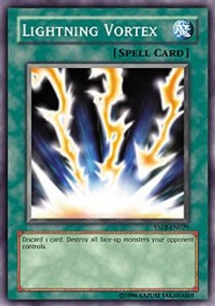 Image of Lightning Vortex (YSDJ-EN029) - Starter Deck: Jaden Yuki 1st Edition