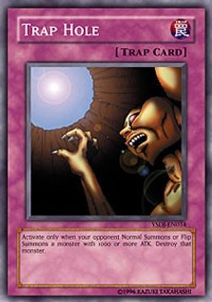 Image of Trap Hole (YSDJ-EN034) - Starter Deck: Jaden Yuki Unlimited