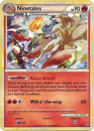 Image of Ninetales 007/123  - Holofoil Blister Exclusives - Promo