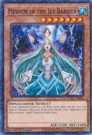 Image of Medium of the Ice Barrier (Duel Terminal) (HAC1-EN034) - Hidden Arsenal: Chapter 1 1st Edition