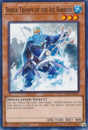 Image of Shock Troops of the Ice Barrier (HAC1-EN037) - Hidden Arsenal: Chapter 1 1st Edition