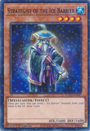 Image of Strategist of the Ice Barrier (Duel Terminal) (HAC1-EN047) - Hidden Arsenal: Chapter 1 1st Edition