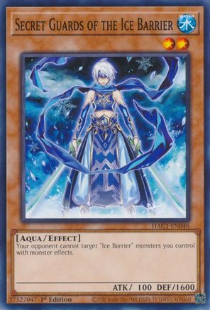 Image of Secret Guards of the Ice Barrier (HAC1-EN048) - Hidden Arsenal: Chapter 1 1st Edition