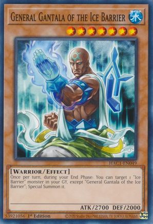 Image of General Gantala of the Ice Barrier (HAC1-EN049) - Hidden Arsenal: Chapter 1 1st Edition