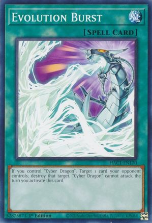 Image of Evolution Burst (HAC1-EN170) - Hidden Arsenal: Chapter 1 1st Edition
