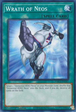 Image of Wrath of Neos (HAC1-EN167) - Hidden Arsenal: Chapter 1 1st Edition