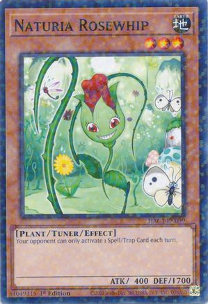 Image of Naturia Rosewhip (Duel Terminal) (HAC1-EN099) - Hidden Arsenal: Chapter 1 1st Edition