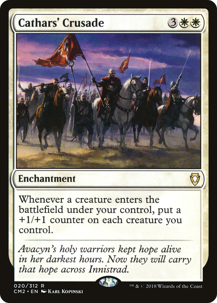 Image of Cathars' Crusade (CM2-020) - Commander Anthology Volume II