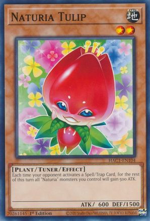Image of Naturia Tulip (HAC1-EN104) - Hidden Arsenal: Chapter 1 1st Edition