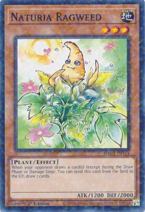 Image of Naturia Ragweed (Duel Terminal) (HAC1-EN114) - Hidden Arsenal: Chapter 1 1st Edition