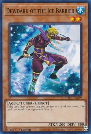 Image of Dewdark of the Ice Barrier (HAC1-EN039) - Hidden Arsenal: Chapter 1 1st Edition