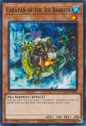 Image of Caravan of the Ice Barrier (HAC1-EN040) - Hidden Arsenal: Chapter 1 1st Edition