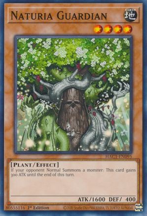 Image of Naturia Guardian (HAC1-EN095) - Hidden Arsenal: Chapter 1 1st Edition