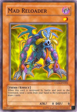 Image of Mad Reloader (GX Tag Force 2) (GX04-EN001) - Yu-Gi-Oh! Video Game Promotional Cards Unlimited