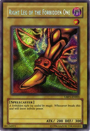 Image of Right Leg of the Forbidden One (UBP1-EN001) - GX Ultimate Beginner's Pack 1 Limited