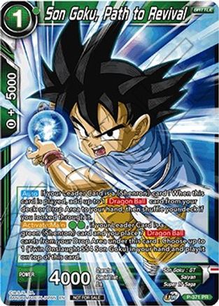 Image of Son Goku, Path to Revival (Tournament Pack Vol. 7) (P-371) - Tournament Promotion Cards