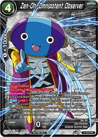 Image of Zen-Oh, Omnipotent Observer (Tournament Pack Vol. 7) (Winner) (P-373) - Tournament Promotion Cards