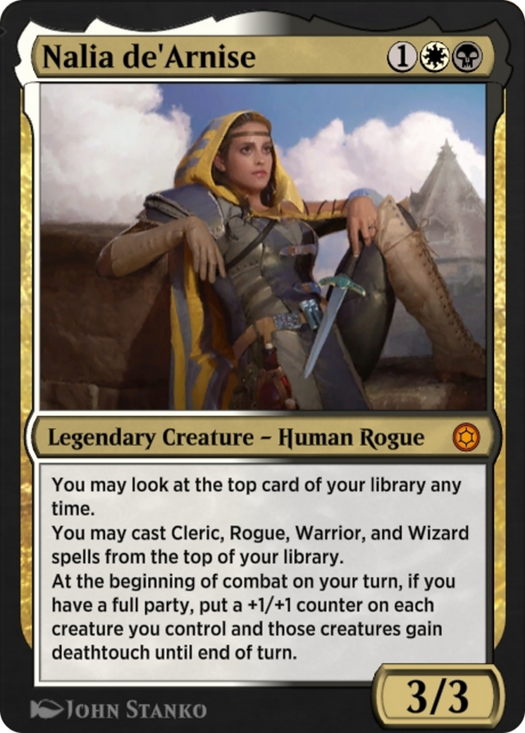Image of Nalia de'Arnise (HBG-244) - Alchemy Horizons: Baldur's Gate