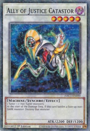 Image of Ally of Justice Catastor (Duel Terminal) (HAC1-EN090) - Hidden Arsenal: Chapter 1 1st Edition