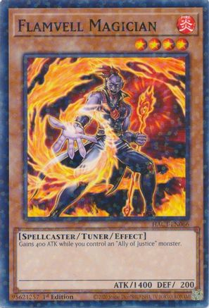 Image of Flamvell Magician (Duel Terminal) (HAC1-EN066) - Hidden Arsenal: Chapter 1 1st Edition
