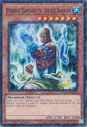 Image of General Gantala of the Ice Barrier (Duel Terminal) (HAC1-EN049) - Hidden Arsenal: Chapter 1 1st Edition