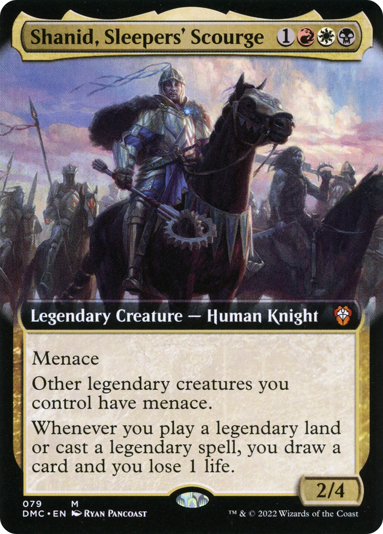 Image of Shanid, Sleepers' Scourge (Extended Art) (DMC-079) - Dominaria United Commander: (Extended Art) Foil