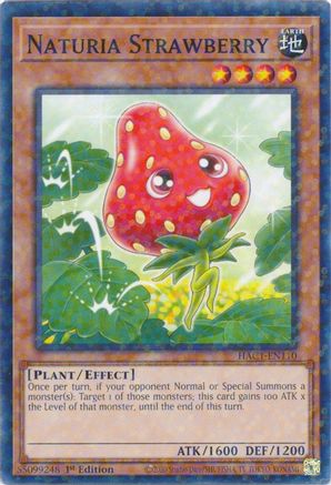Image of Naturia Strawberry (Duel Terminal) (HAC1-EN110) - Hidden Arsenal: Chapter 1 1st Edition