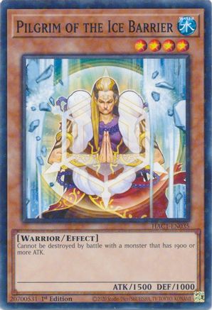Image of Pilgrim of the Ice Barrier (Duel Terminal) (HAC1-EN035) - Hidden Arsenal: Chapter 1 1st Edition