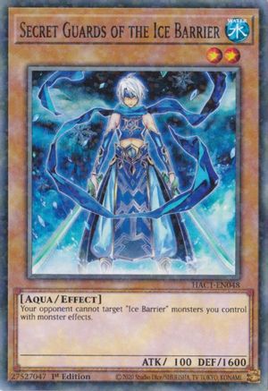 Image of Secret Guards of the Ice Barrier (Duel Terminal) (HAC1-EN048) - Hidden Arsenal: Chapter 1 1st Edition