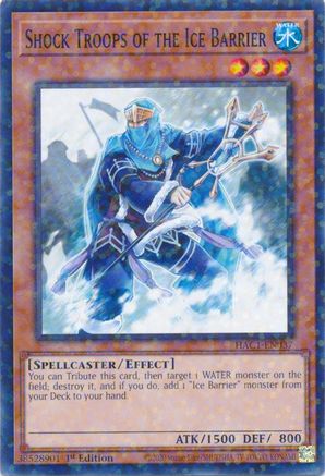 Image of Shock Troops of the Ice Barrier (Duel Terminal) (HAC1-EN037) - Hidden Arsenal: Chapter 1 1st Edition