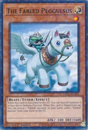 Image of The Fabled Peggulsus (Duel Terminal) (HAC1-EN141) - Hidden Arsenal: Chapter 1 1st Edition