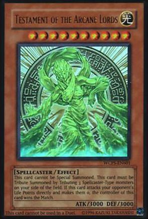 Image of Testament of the Arcane Lords (WCPS-EN601) - World Championship Series Limited