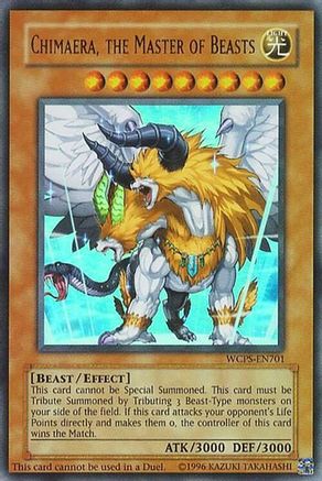 Image of Chimaera, the Master of Beasts (WCPS-EN701) - World Championship Series Limited